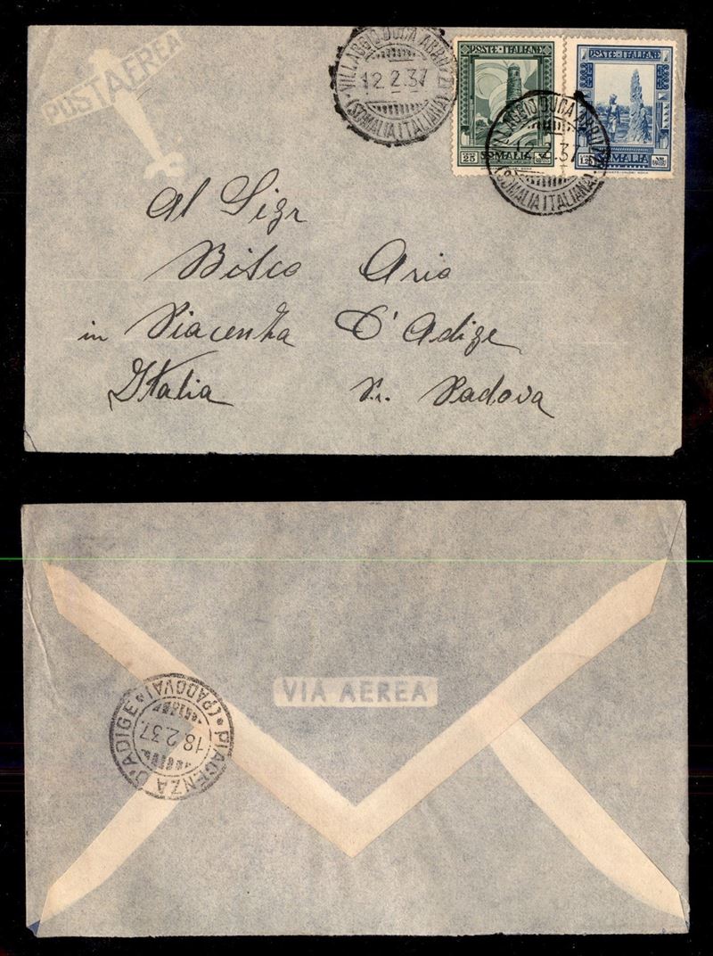 Italia / Colonie / Somalia / Posta Aerea