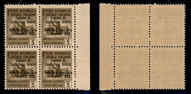 Italia / Emissioni Locali / Castglione D'intelvi / Posta Ordinaria