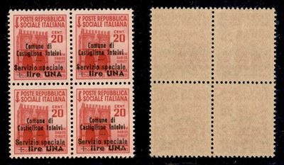 Italia / Emissioni Locali / Castglione D'intelvi / Posta Ordinaria