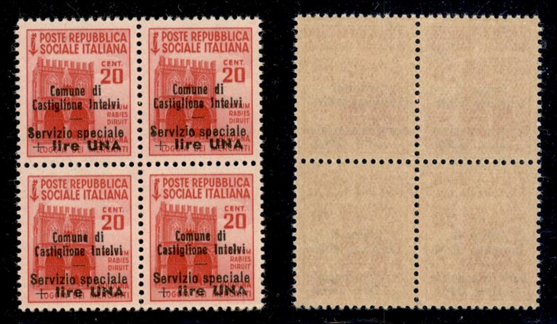 Italia / Emissioni Locali / Castglione D'intelvi / Posta Ordinaria