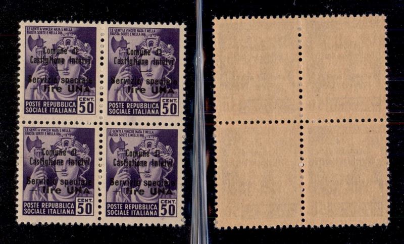 Italia / Emissioni Locali / Castglione D'intelvi / Posta Ordinaria