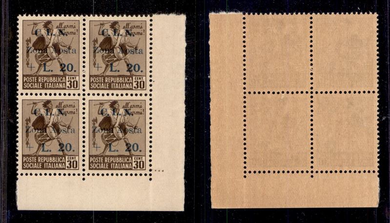 Italia / C.L.n. / Aosta / Posta Ordinaria