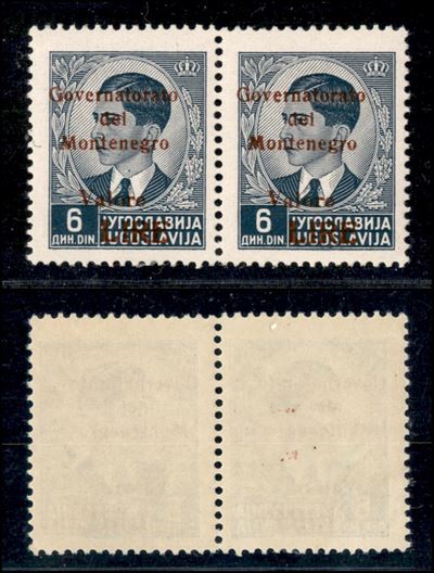 Italia / Occupazioni II Guerra Mondiale / Montenegro / Posta Ordinaria