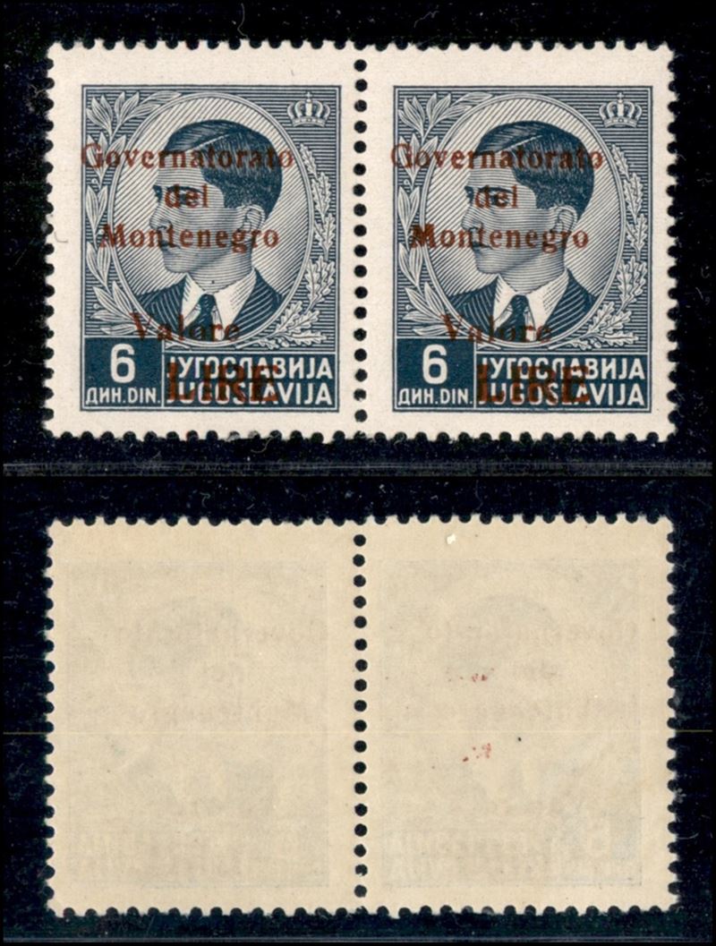 Italia / Occupazioni II Guerra Mondiale / Montenegro / Posta Ordinaria