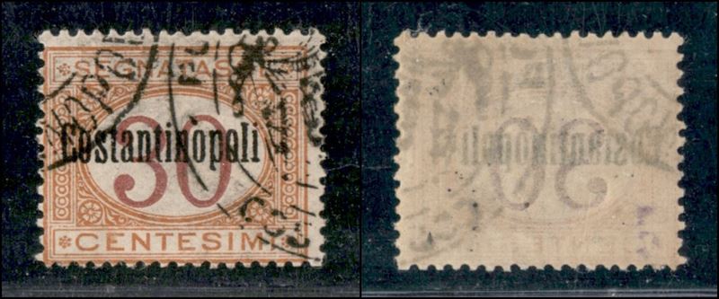 Italia / Uffici Postali All'estero / Levante / Costantinopoli / Segnatasse