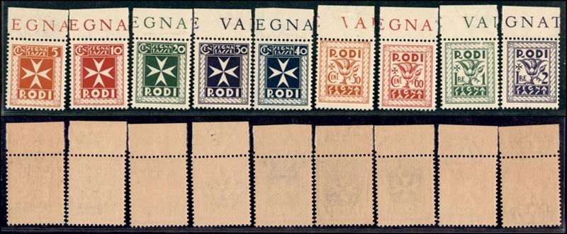 Italia / Colonie / Egeo / Emissioni Generali / Segnatasse