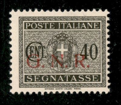 Italia / Rsi / G.n.r. Brescia / Segnatasse