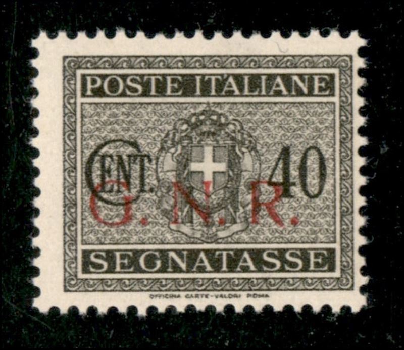 Italia / Rsi / G.n.r. Brescia / Segnatasse