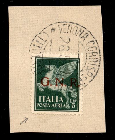 Italia / Rsi / G.n.r. Verona / Posta Aerea