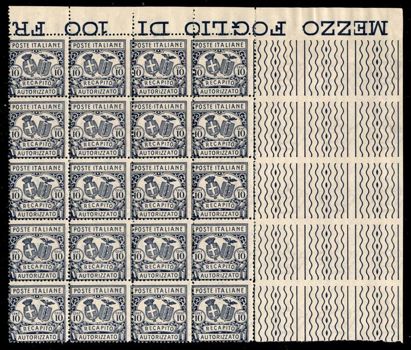 Italia / Regno / Recapito Autorizzato