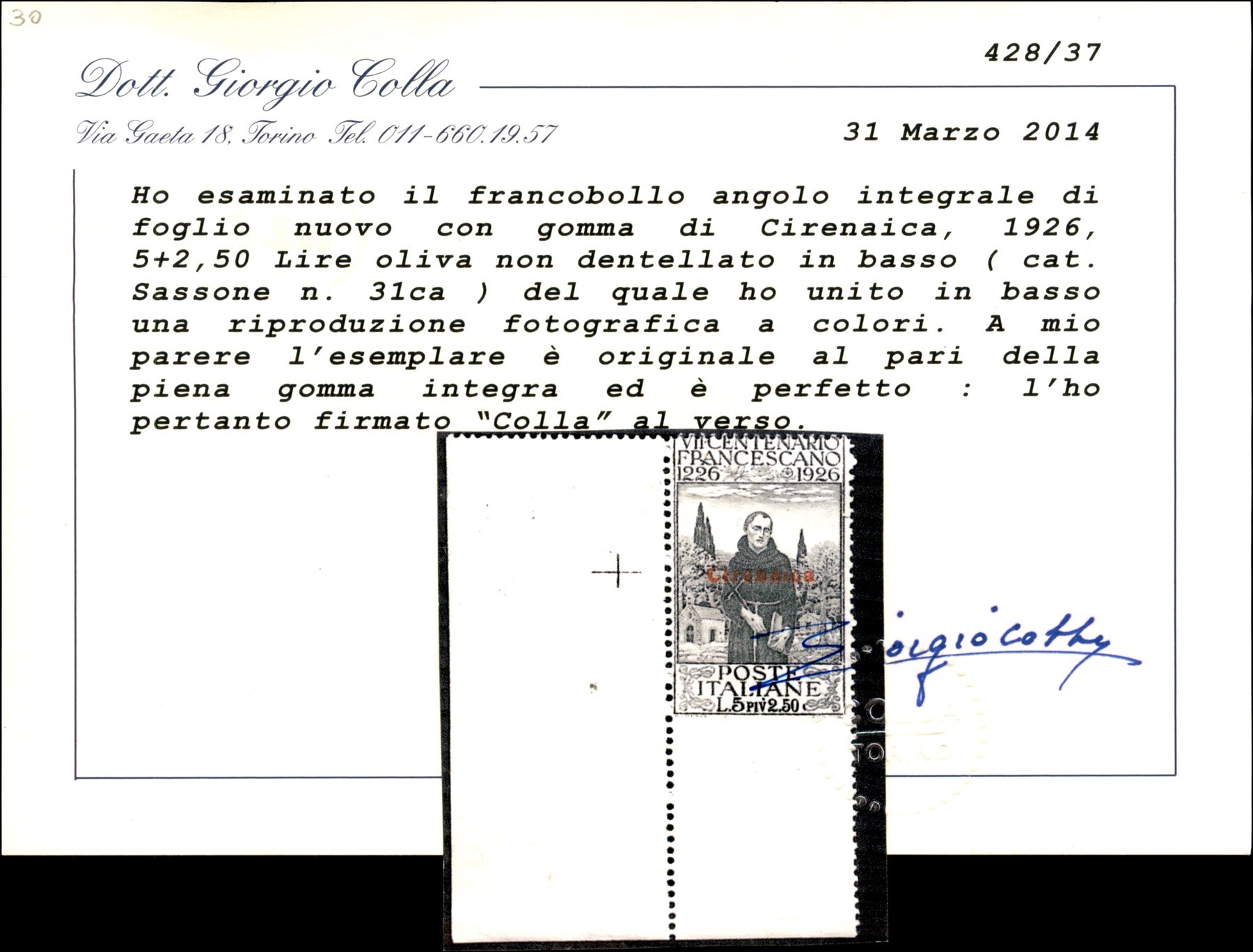 Italia / Colonie / Cirenaica / Posta Ordinaria