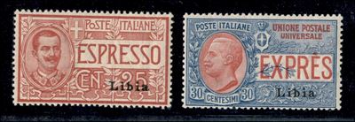 Italia / Colonie / Libia / Espressi