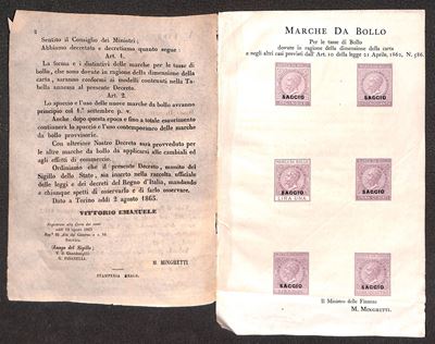 Italia / Regno / Marche da Bollo
