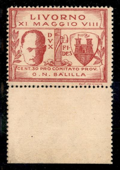 Italia / Emissioni Locali / Livorno / Posta Ordinaria