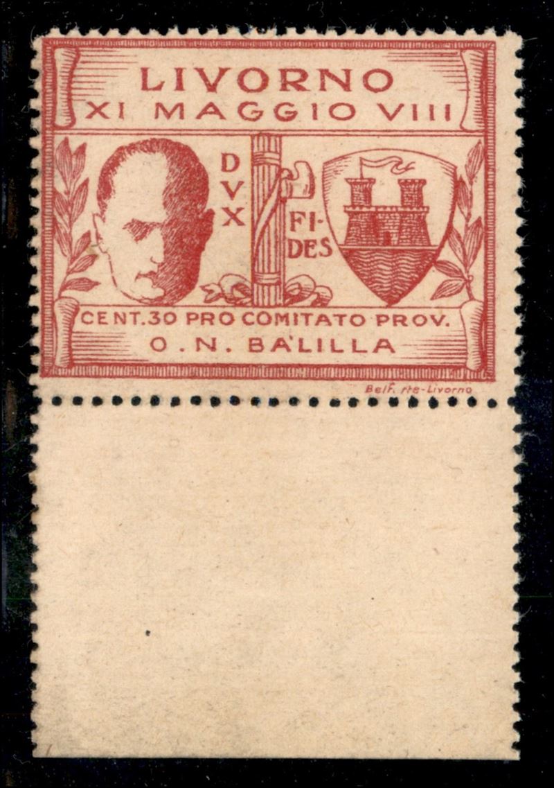 Italia / Emissioni Locali / Livorno / Posta Ordinaria