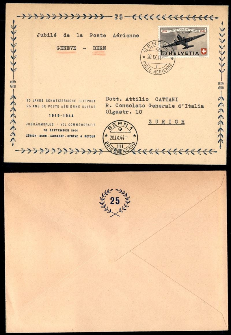 Svizzera / Aerogrammi