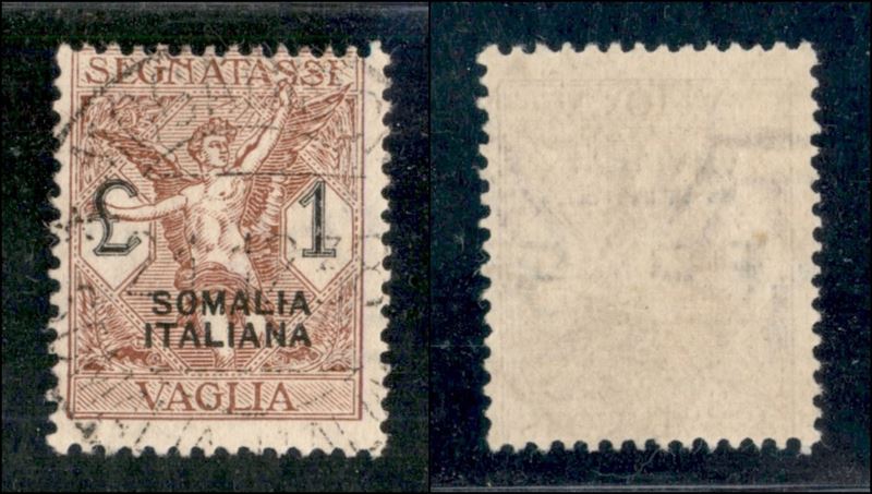 Italia / Colonie / Somalia / Segnatasse per Vaglia