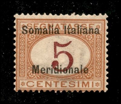 Italia / Colonie / Somalia / Segnatasse