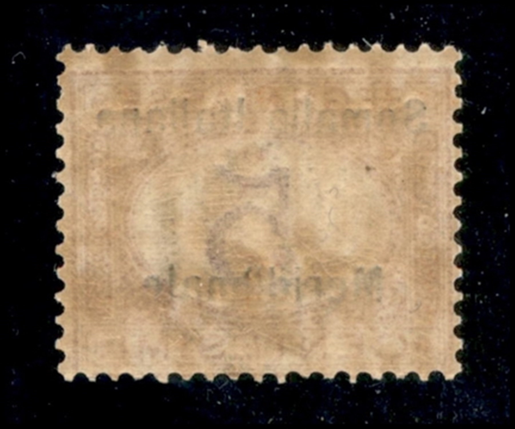 Italia / Colonie / Somalia / Segnatasse