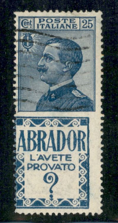 Italia / Regno / Vittorio Emanuele III / Francobolli Pubblicitari