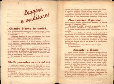 Italia / Rsi / Propaganda Rsi