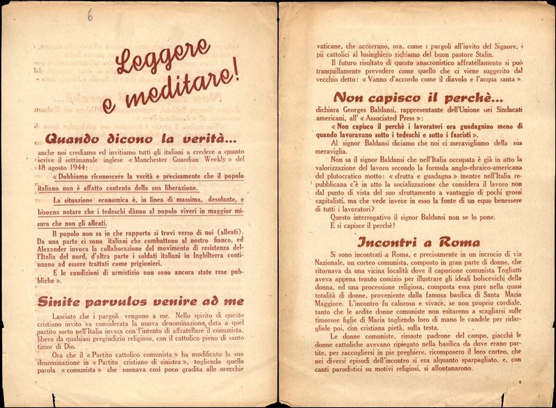 Italia / Rsi / Propaganda Rsi