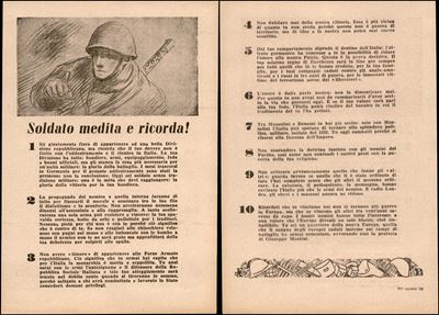 Italia / Rsi / Propaganda Rsi