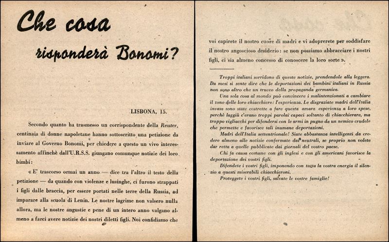 Italia / Rsi / Propaganda Rsi
