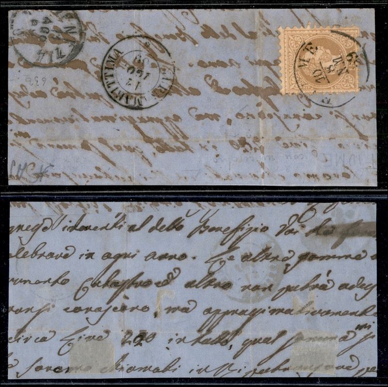 Italia / Antichi Stati Italiani / Lombardo Veneto / Territori Italiani D'austria / Posta Ordinari...