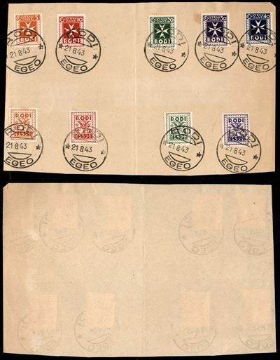 Italia / Colonie / Egeo / Emissioni Generali / Segnatasse