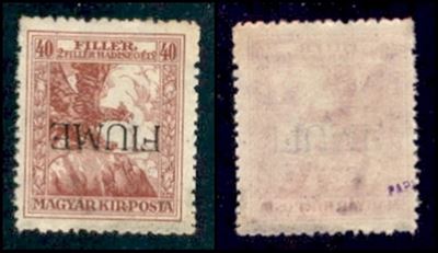 Italia / Occupazioni i Guerra Mondiale / Fiume / Posta Ordinaria