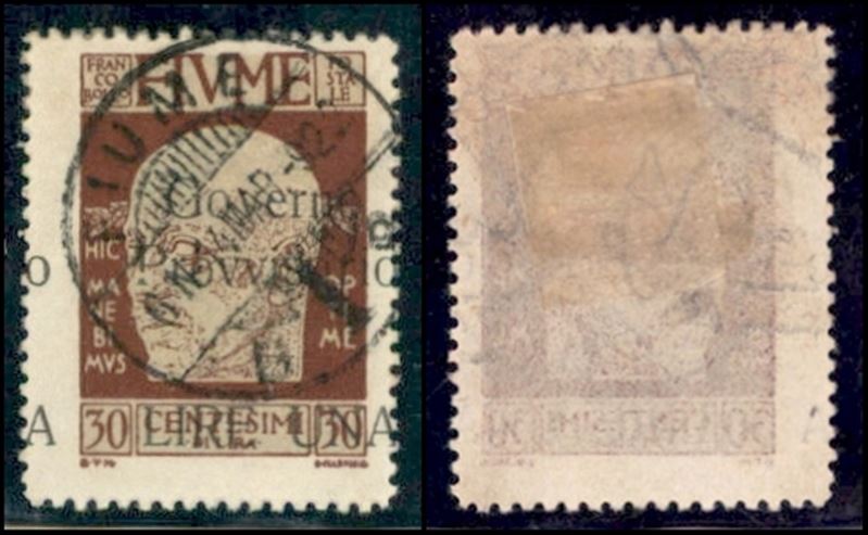 Italia / Occupazioni i Guerra Mondiale / Fiume / Posta Ordinaria