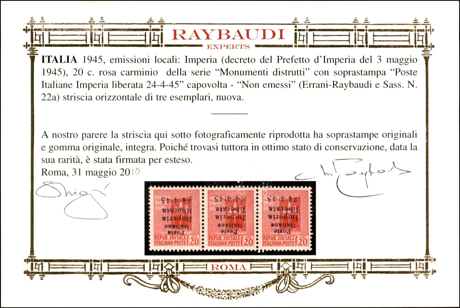 Italia / C.L.n. / Imperia