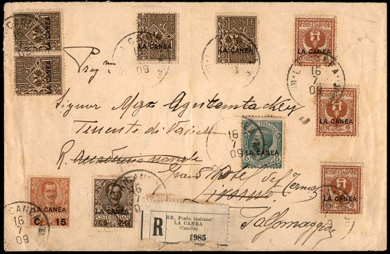 Italia / Uffici Postali All'estero / Levante / la Canea