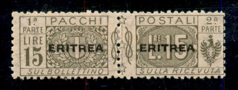 Italia / Colonie / Eritrea / Pacchi Postali
