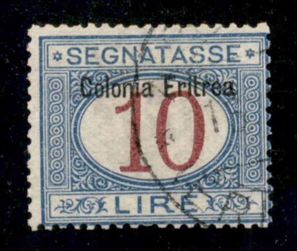 ITALIA / Colonie / Eritrea / Segnatasse