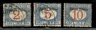 Italia / Colonie / Eritrea / Segnatasse