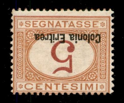 Italia / Colonie / Eritrea / Segnatasse