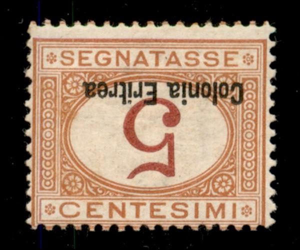 ITALIA / Colonie / Eritrea / Segnatasse