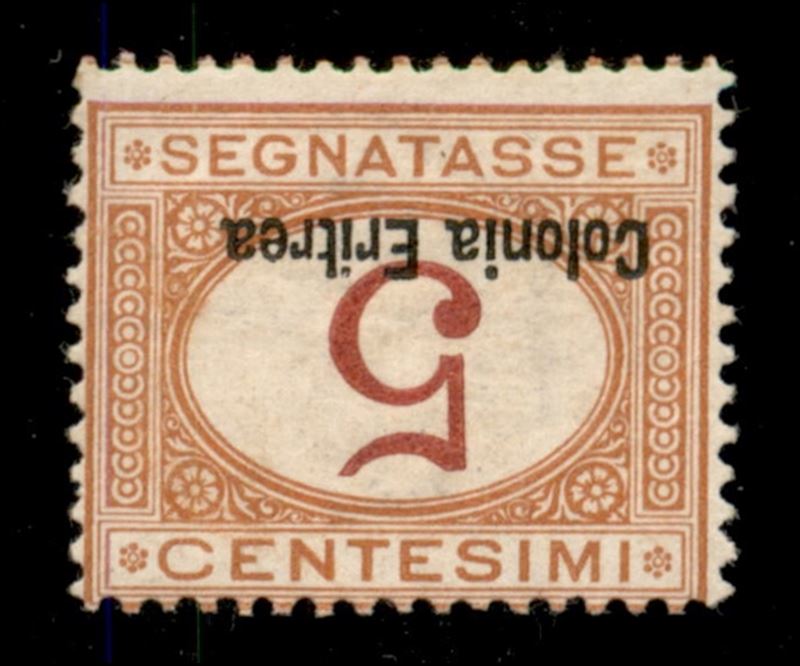 Italia / Colonie / Eritrea / Segnatasse