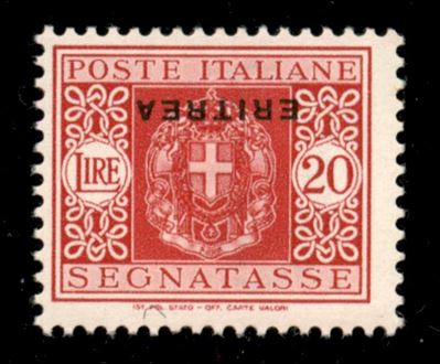 Italia / Colonie / Eritrea / Segnatasse