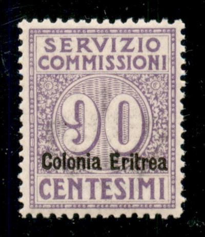Italia / Colonie / Eritrea / Servizio Commissioni