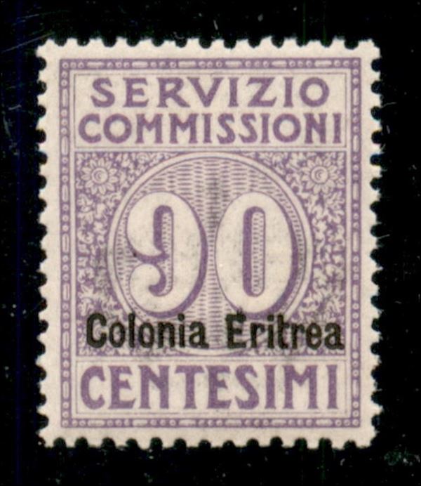 ITALIA / Colonie / Eritrea / Servizio commissioni