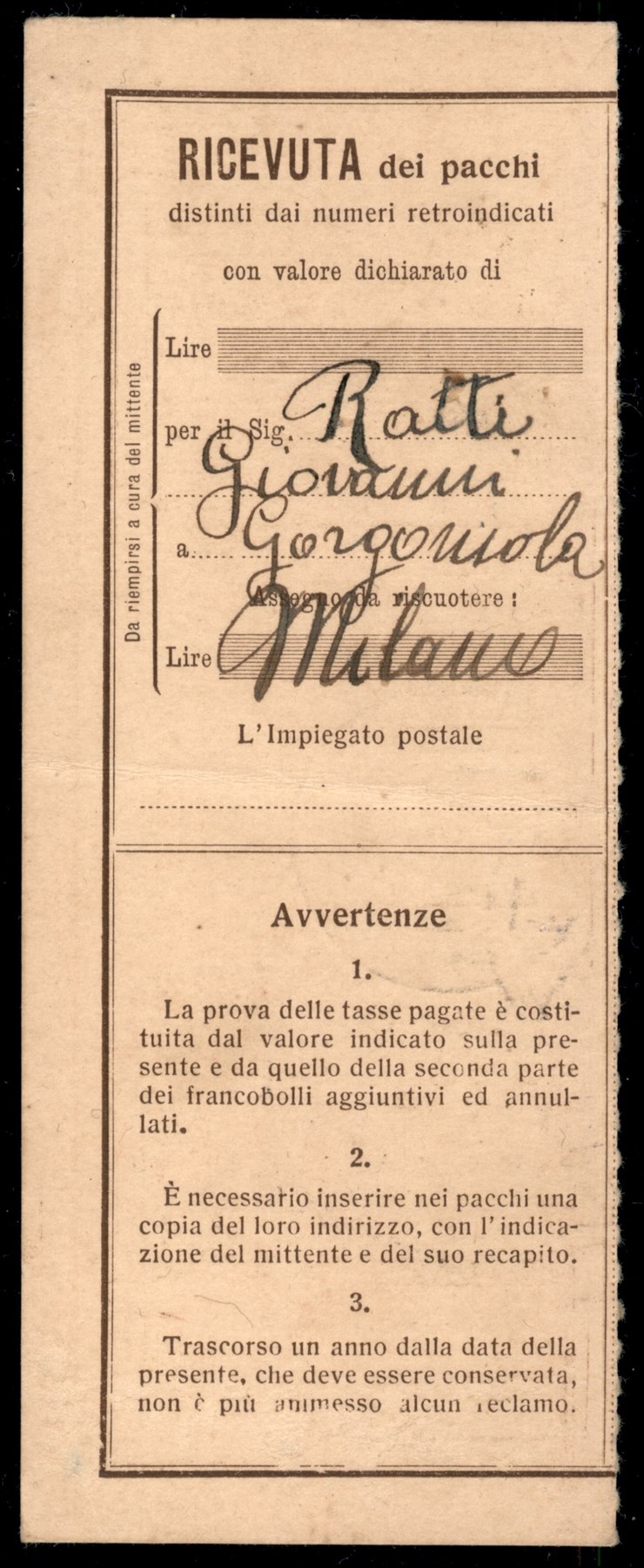 Italia / Colonie / Libia / Posta Ordinaria