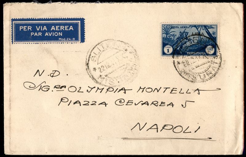 Italia / Colonie / Libia / Posta Aerea