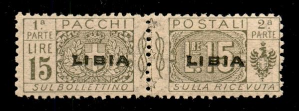 ITALIA / Colonie / Libia / Pacchi postali