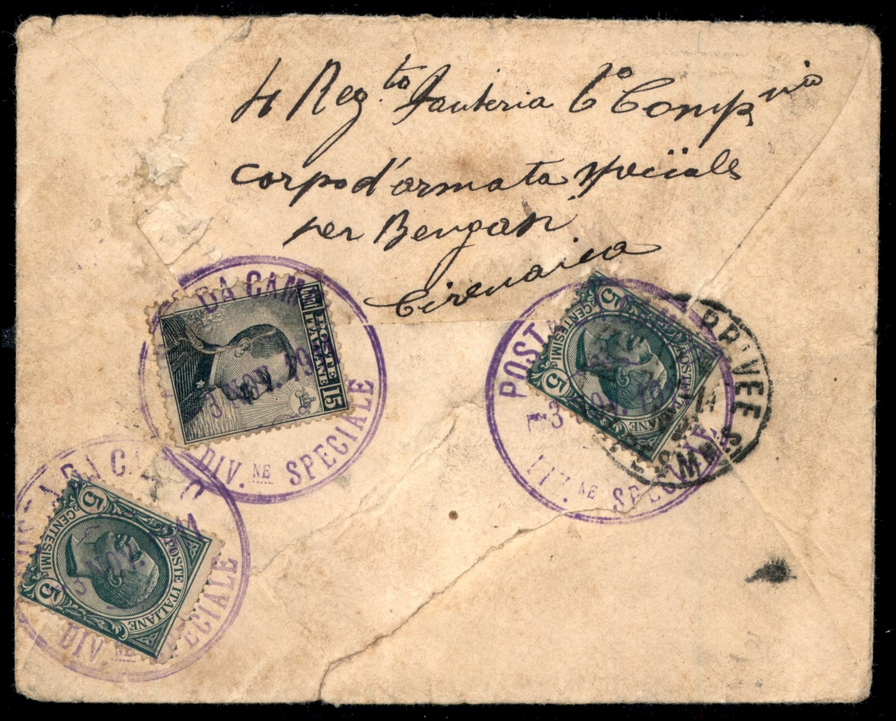 Italia / Colonie / Libia / Posta Militare