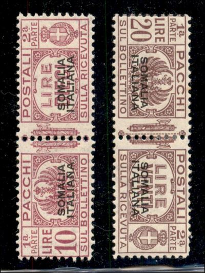 Italia / Colonie / Somalia / Pacchi Postali