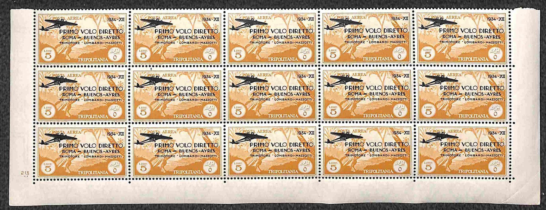 Italia / Colonie / Tripolitania / Posta Aerea