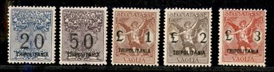 Italia / Colonie / Tripolitania / Segnatasse per Vaglia